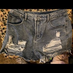 SHEIN high wasted shorts